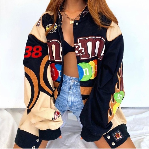 RARE 1:1 M&M Nascar Madison Beer Racing Jacket - Picture 13 of 13
